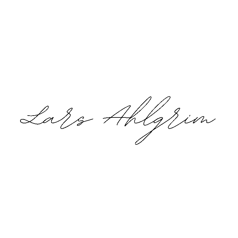 Signature of Lars Ahlgrim